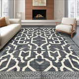 Contemporary Lattice Gray Aesthetic(Gray)