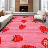 Eclectic Bright Pink Illustration(Pink)