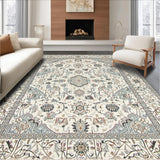 Elegant Vintage Damask Motif(Beige)