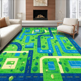 Bright Playful Interactive City Map(Green)