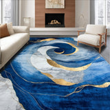 Contemporary Blue Gradient Motif(Blue)