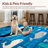 Cozy Underwater Alphabetic Illustration(Blue)