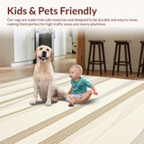 Elegant Tidal Patterned Visuals(Beige)