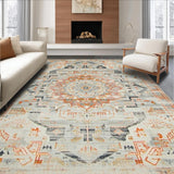 Sophisticated Faded Floral Design(Gray)