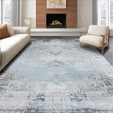 Elegantly Faded Vintage Charm(Blue)