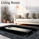 Mystical Charcoal Floral Theme(Black)