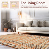 Elegant Rustic Diamond Motif(Beige)