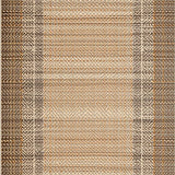 Artistic Abstract Waffle Motif(Beige)