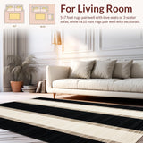 Vibrant Eclectic Horizontal Lines(Beige)