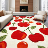Delightful Plush Abstract(Red)