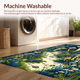 Charming Earthy Tones Playful Design(Blue)