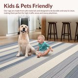 Chic Minimalist Tiled Design(Blue)