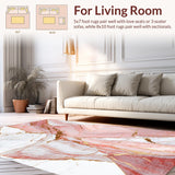Trendy Marbleized Elegance in Pink(Pink)
