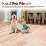 Cozy Earthy Textured Diamond Design(Pink)