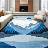 Adventurous Sky and Peaks Theme(Blue)