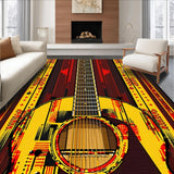 Striking Transitional Guitar Layout(Red)