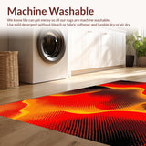 Fiery Abstract Lava Aesthetic(Red)