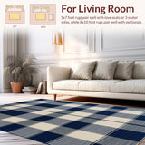 Contemporary Chic Plaid Aesthetic(Blue)