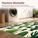 Playful Cactus Green Aesthetic(Beige)