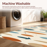 Charming Retro Surf Culture Style(Beige)