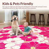 Striking Contemporary Shag Style(Pink)