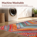 Artisanal Rustic Patchwork Design(Red)