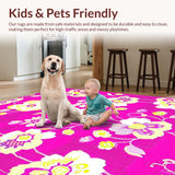 Delightful Round Plush Pastel Charm(Pink)