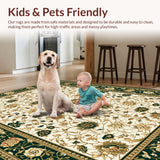 Classic Elegant Leafy Symmetrical Design(Ivory)