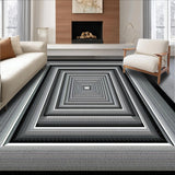 Contemporary Geometric Floor(Gray)