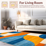Artful Blue and Orange(Blue)
