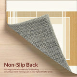 Bordered Geometric Area Showcasing Subtle Striated Lines and Beige Hues(Beige)