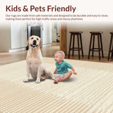 Elegant Textured Beige Design(Beige)