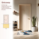 Luxurious Dual Tone Curvilinear Design(Blue)