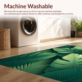 Charming Palm Leaf Motif(Green)