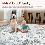 Luxurious Faded Botanical Print(Beige)