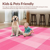 Lively Geometric Motif(Pink)