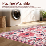 Modern Vibrant Floral Flourish(Pink)