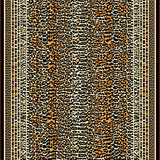 Ultra Soft Area Rug, Non Slip, Stain Resistant, Washable Area Rugs for Living Room, Bedroom, Contemporary Khaki Wildlife Influence(Brown)