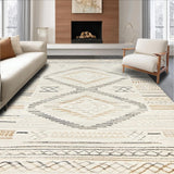 Elegant Geometric Motif(Beige)