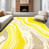 Abstract Marble Wave Aesthetic(Yellow)