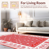 Lively Cartoonish Spider Visual Appeal(Red)