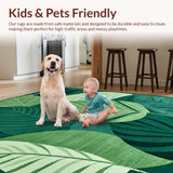 Elegant Tropical Print Design(Green)