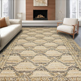 Ultra Soft Area Rug, Non Slip, Stain Resistant, Washable Area Rugs for Living Room, Bedroom, Unique Cozy Animal Print(Beige)