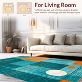 Artistic Layered Color Arrangement(Blue)