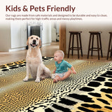 Leopard Print Adventure Beige Wild Safari Animal Unique(Beige)