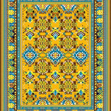 Charming Earthy Floral Design(Yellow)