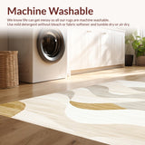Contemporary Elegant Flowing Shapes(Beige)