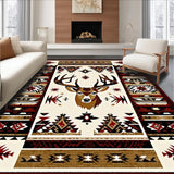 Chic Rustic Nature Inspired Textile(Beige)