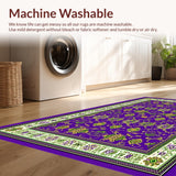 Whimsical Purple and Gold Medallion(Purple)
