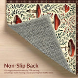 Contemporary Abstract Flora Theme(Beige)